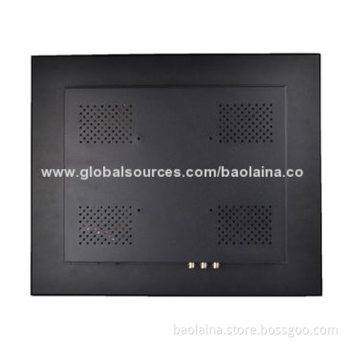 15-inch LCD PC monitor metal housing with BNC input CE FCC RoHs approved